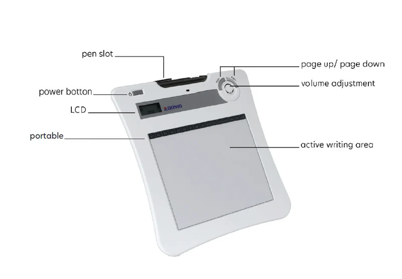 QOMO QIT30 Prodigy Wireless Writing Tablet
