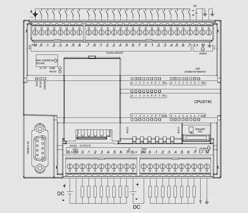 CPU ST40E