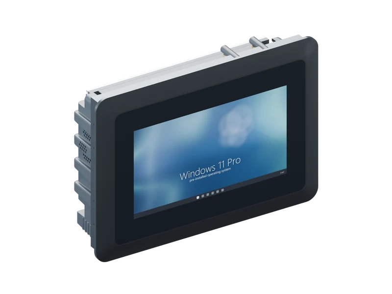 7-inch Q-Series panel PC with Windows 11 Pro, Intel Celeron J4125, 4GB RAM, 256GB SSD