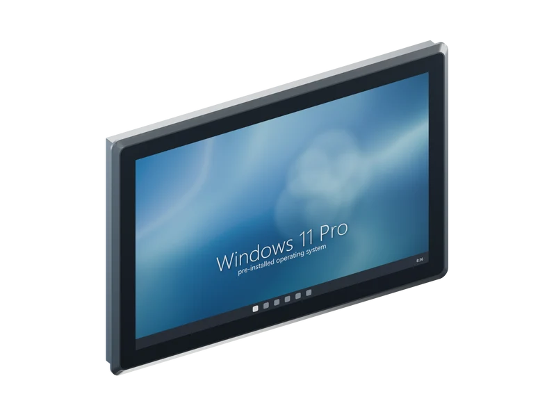 19.1-inch Q-Series panel PC with Windows 11 Pro, Intel Celeron J4125, 4GB RAM, 256GB SSD
