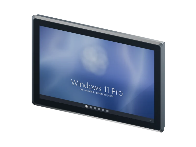 19.1-inch Q-Series panel PC with Windows 11 Pro, Intel Celeron J4125, 4GB RAM, 128GB SSD