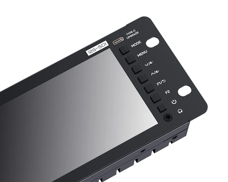 FEELWORLD FRM501G Triple 5.5" 2HE Rackmount-Monitor 12G SDI 4K HDMI 1920x1080 IPS 1000nits Hohe Helligkeit