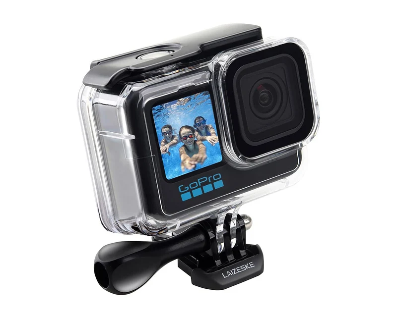 LAIZESKE Unterwassergehäuse für die Kameras GoPro Hero 12/Hero 11/Hero 10/Hero 9 Black