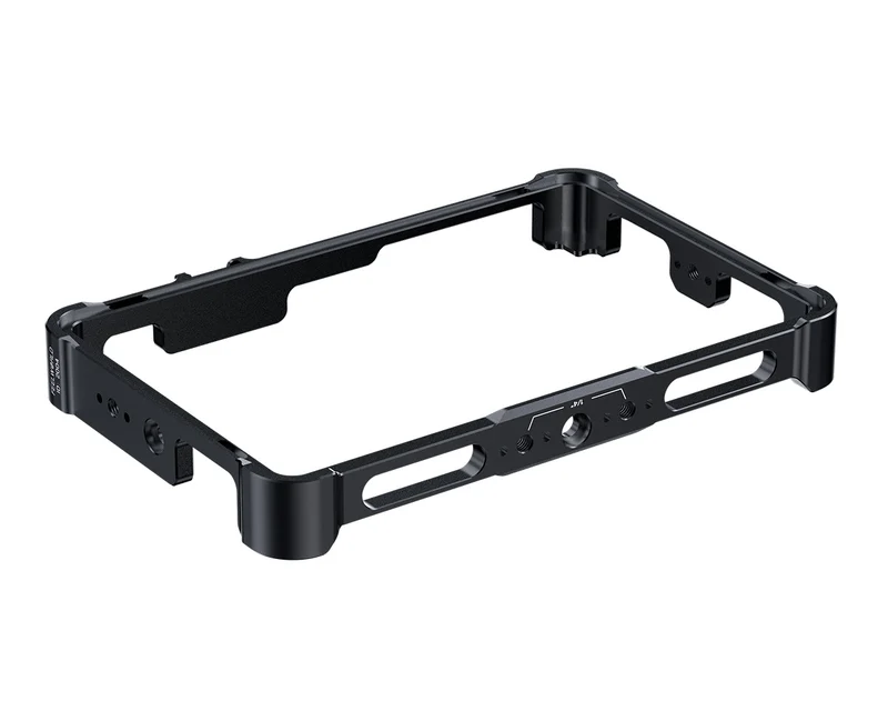 FEELWORLD Kameramonitor-Käfig-Kit für S7 Feldmonitor mit mehreren Erweiterungsschnittstellen und Sonnenblende, Vollaluminiumlegierung – 2004