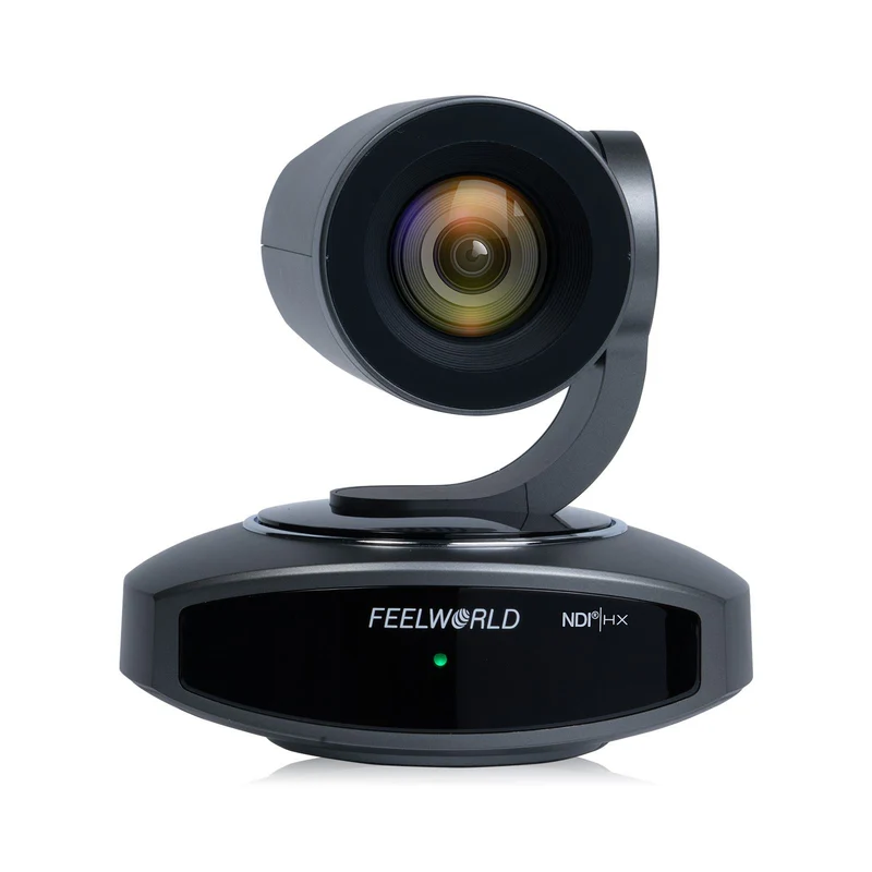 FEELWORLD NDI10X NDI 4K PTZ-Kamera mit 10-fachem optischem Zoom, KI-Tracking, HDMI, USB und IP-Fernbedienung