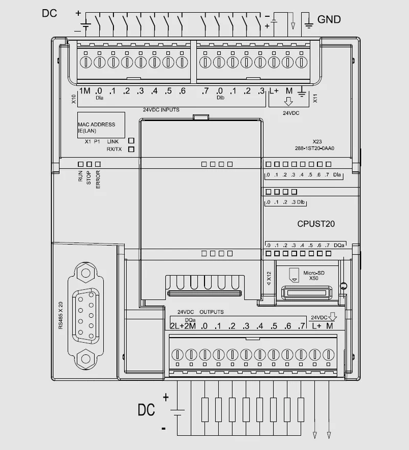CPU ST20E