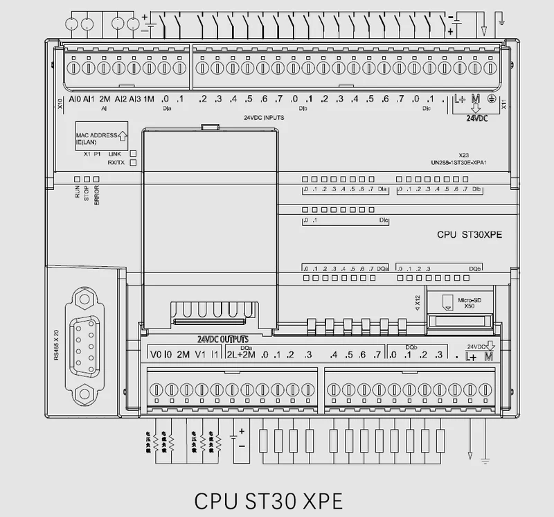 CPU ST30XPE