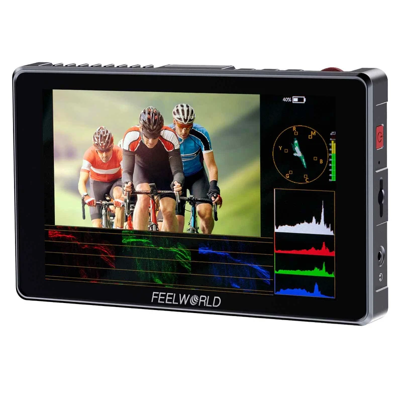 FEELWORLD S7 7 Zoll 12G SDI HDMI2.0 Kamera-Feldmonitor mit 1600nit Touchscreen mit hoher Helligkeit