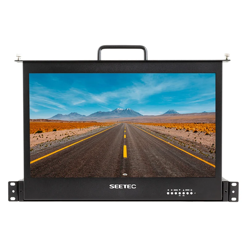 SEETEC SC173-HD-56 17.3-Zoll-Monitor mit 1HE, herausziehbar, Rackmontage, HDMI-Eingang, Full HD, 1920 x 1080