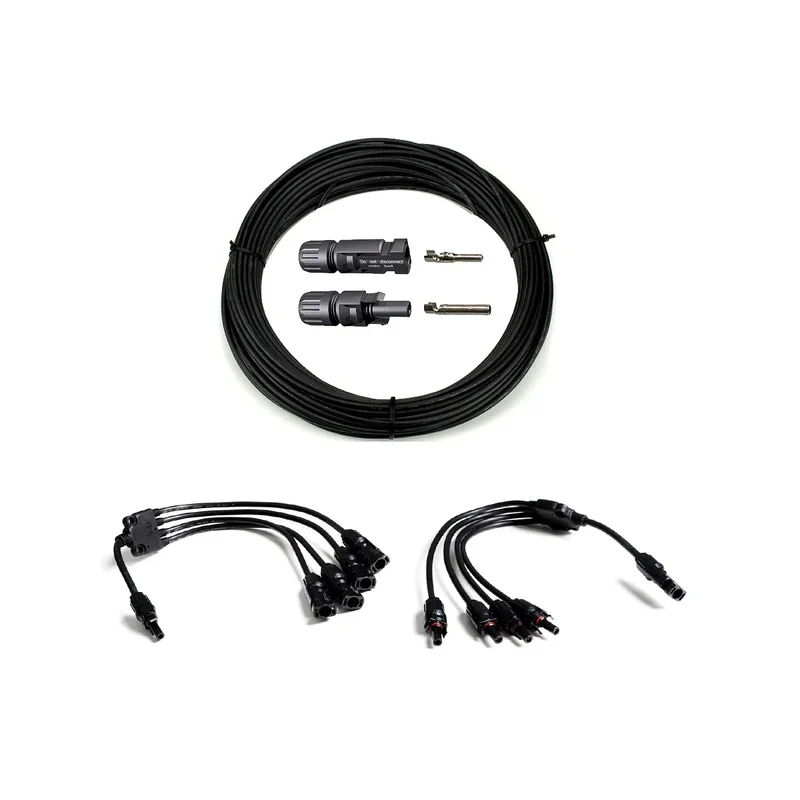 4mm² Anschluss Set IV - 4 Module parallel 15 Meter (L)