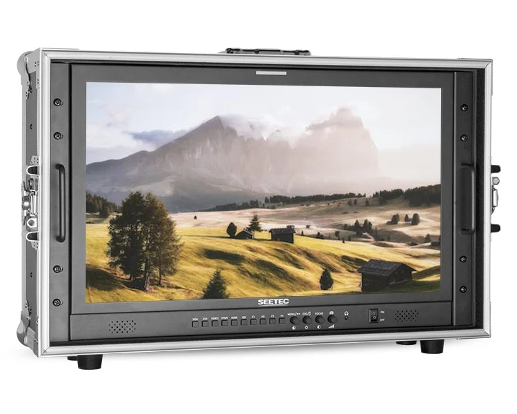 SEETEC P238-9HSD-CO 23.8 Zoll tragbarer Broadcast-Monitor IPS Full HD 1920 x 1080 3G-SDI 4K HDMI