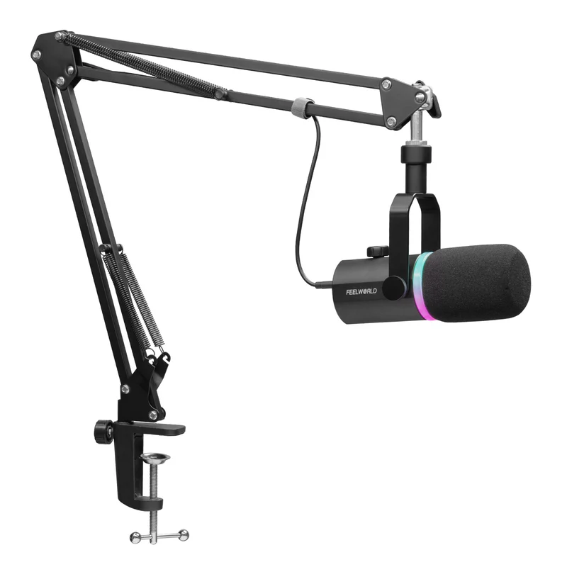 FEELWORLD PM1 XLR USB Dynamisches Mikrofon für Podcasting, Aufnahme, Gaming, Live-Streaming