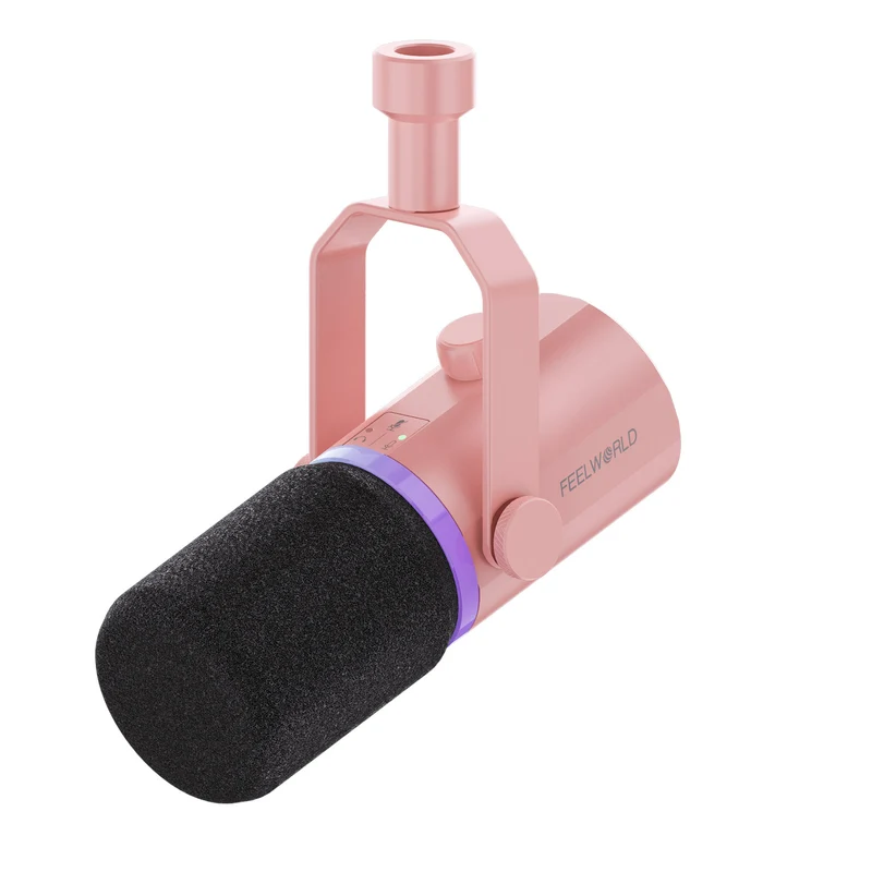 FEELWORLD PM1 XLR USB Dynamisches Mikrofon für Podcasting, Aufnahme, Gaming, Live-Streaming