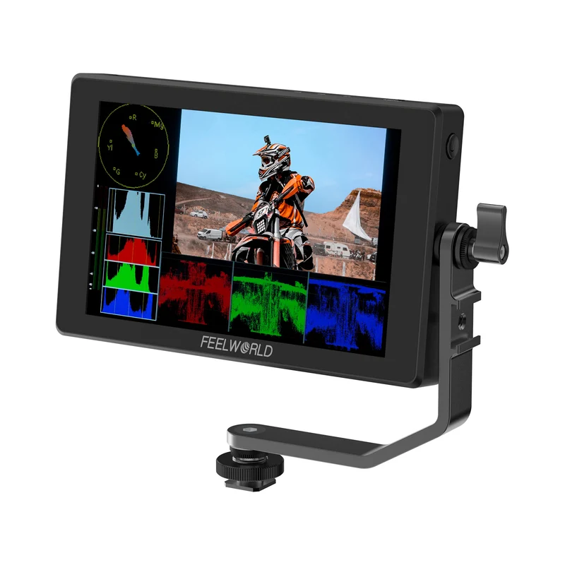 FEELWORLD SH7 7-Zoll ultraheller 2200nit On-Camera-Monitor SDI HDMI Cross Conversion