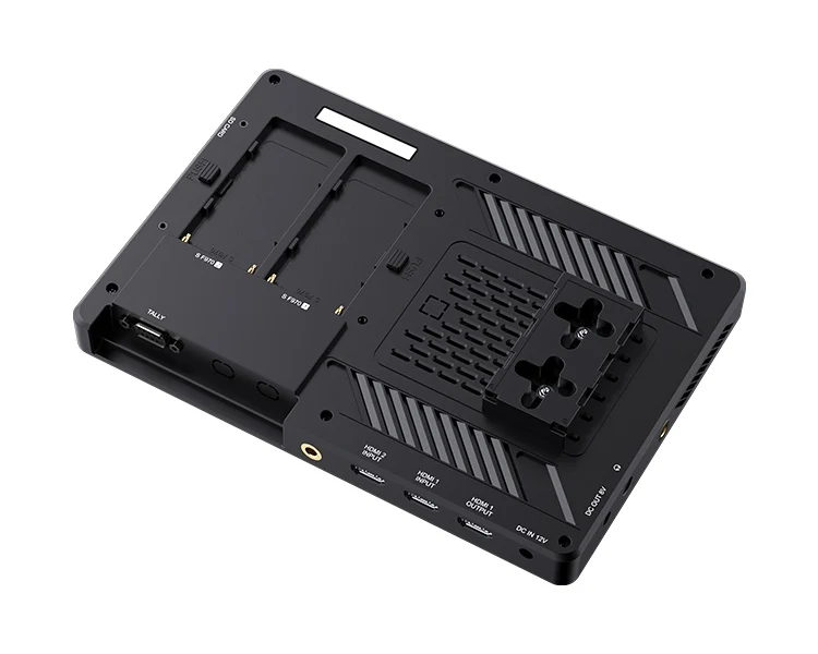 FEELWORLD LUT11H 10.1 Zoll ultraheller 2000nit DSLR-Kamera-Feldmonitor Touchscreen 4K HDMI F970 Externe Stromversorgung und Installationskit