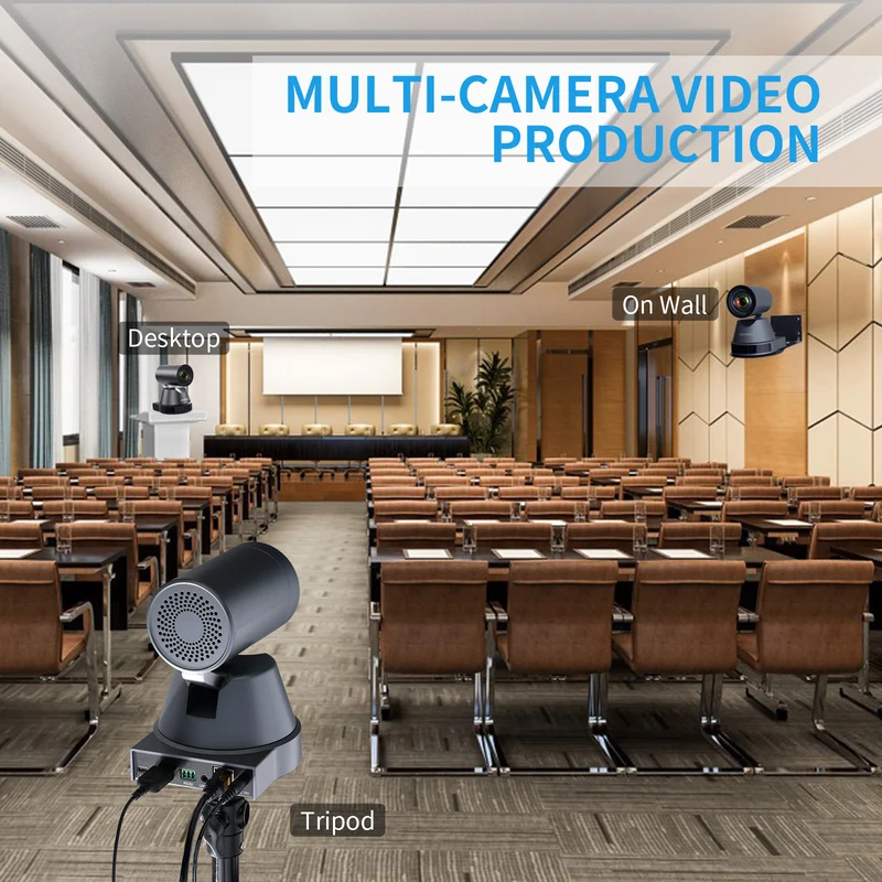 FEELWORLD 4K12X 4K PTZ-Kamera USB HDMI POE 12X optischer Schwenk-Neige-Zoom für Live-Streaming