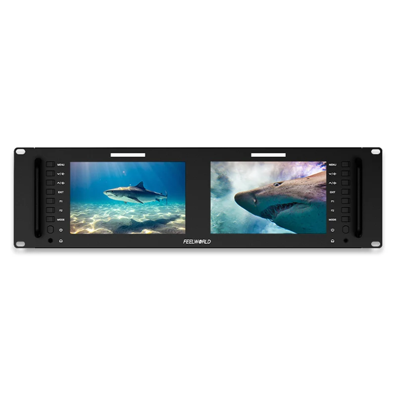 FEELWORLD D71 PLUS-H 7 Zoll 3RU HDMI Rackmount-Monitor mit Wellenform und LUT
