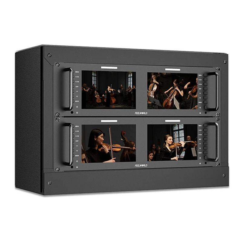 FEELWORLD D71 PLUS-H 7 Zoll 3RU HDMI Rackmount-Monitor mit Wellenform und LUT