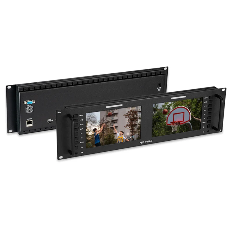FEELWORLD D71 PLUS-H 7 Zoll 3RU HDMI Rackmount-Monitor mit Wellenform und LUT