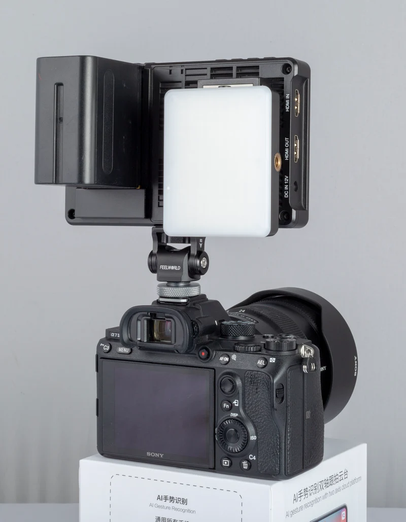 FEELWORLD NPF Powered Lihjt Fit FEELWORLD F970 Externer Kit-Monitor