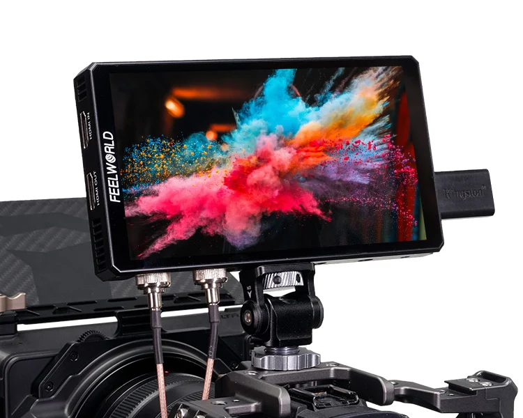 FEELWORLD CUT6S 6 Zoll Aufnahmemonitor Feldkamera DSLR USB2.0 Rekorder HDMI SDI