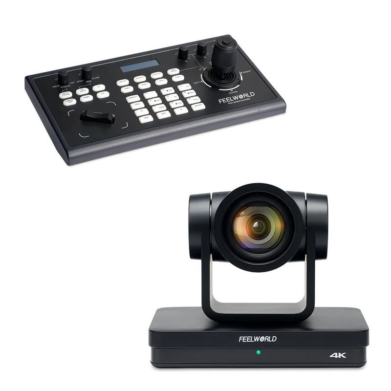 FEELWORLD UHD4K12X PTZ-Kamera und KBC10 PTZ-Controller
