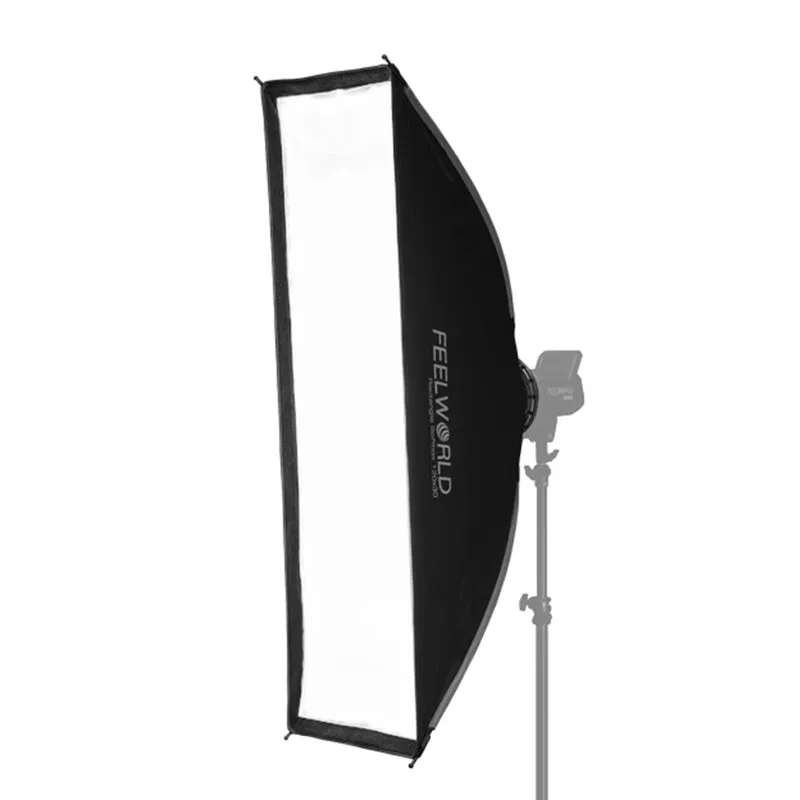 FEELWORLD FSR120 TRAGBARE RECHTECKIGE SOFTBOX 30x120CM FÜR BOWENS MOUNT VIDEO STUDIO LIGHT