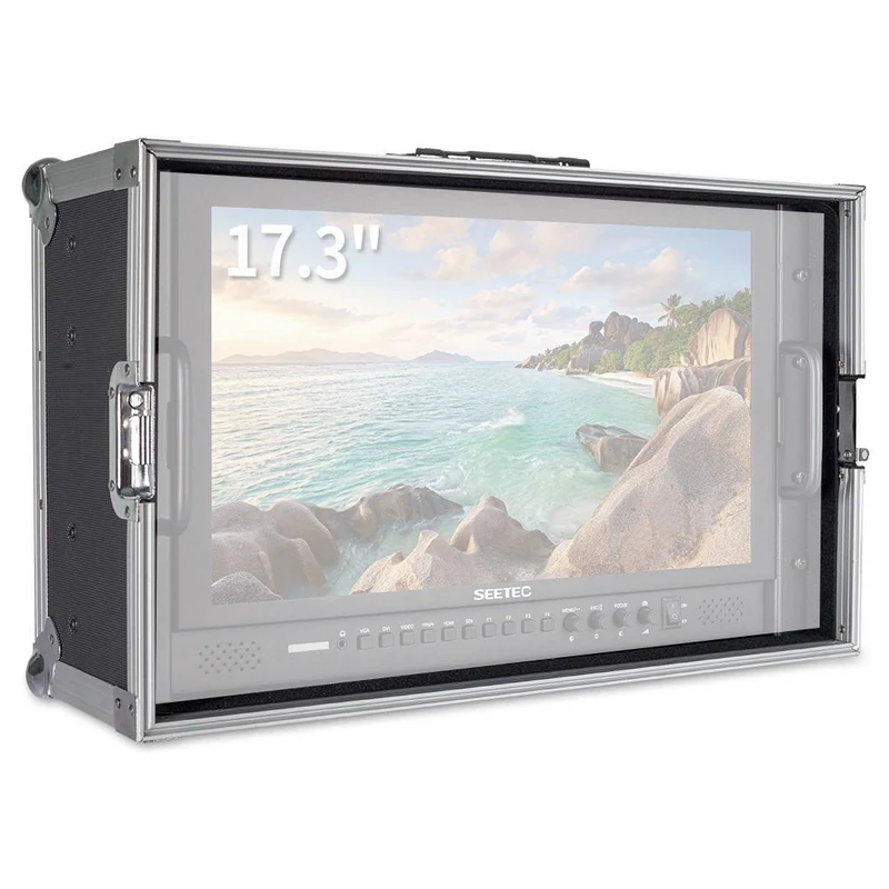 SEETEC 17.3" Aluminiumgehäuse für P173-9HSD 17.3" BBroadcast Monitor