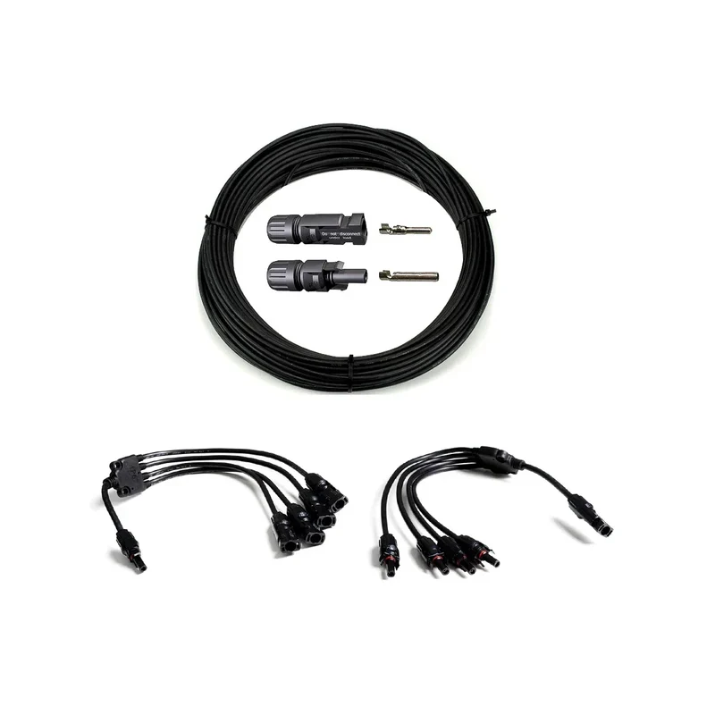 6mm² Anschluss Set IV - 4 Module parallel 20 Meter (L)