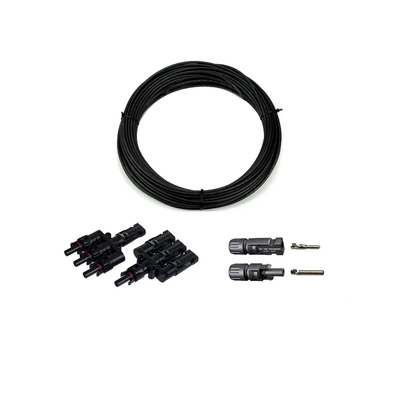 4mm² Anschluss Set III - 3 Module parallel 15 Meter (L)