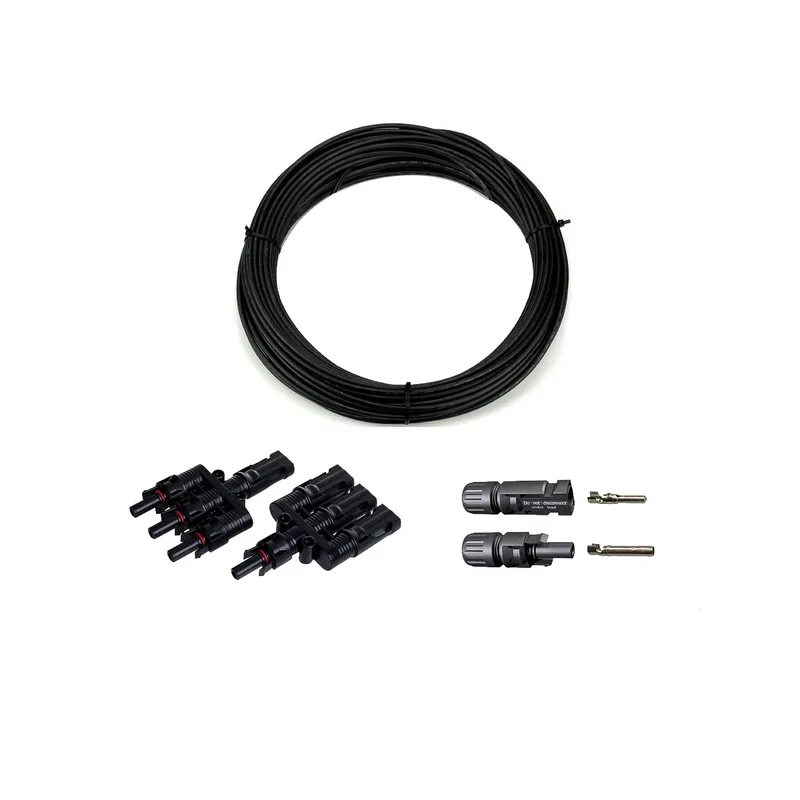 6mm² Anschluss Set III - 3 Module parallel 15 Meter (L)