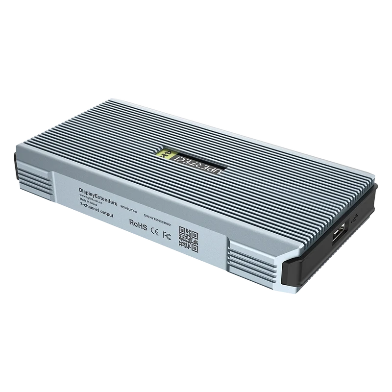 UHub Power X3 - 3-in-1-Dockingstation mit USB-C-Anschluss für drei 4K-Monitore mit 60 Hz für Windows