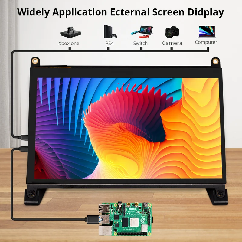 UPi B2 – Raspberry Pi 7-Zoll-Touchscreen-HDMI-Monitor | UPERFECT UPi