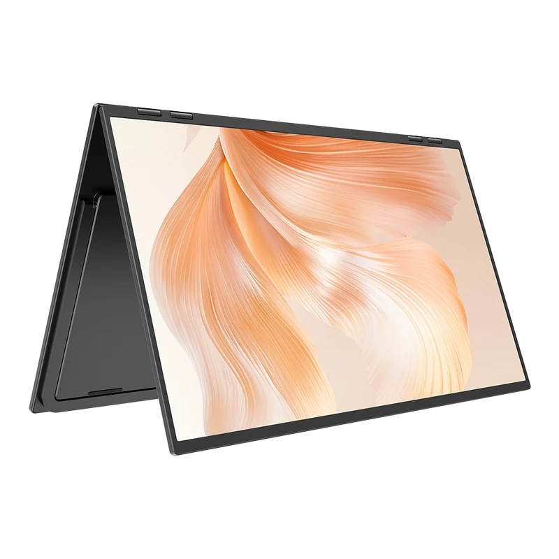 Delta Mega - 23,8 Zoll 100 Hz Dual Screen gestapelter Computermonitor mit Lautsprechern