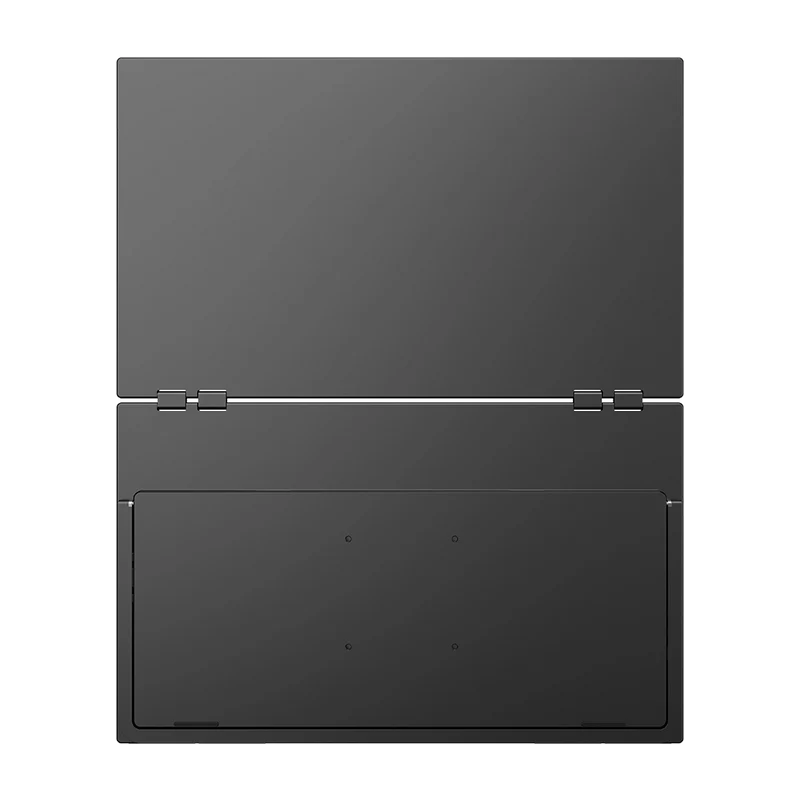 Delta Mega - 23,8 Zoll 100 Hz Dual Screen gestapelter Computermonitor mit Lautsprechern