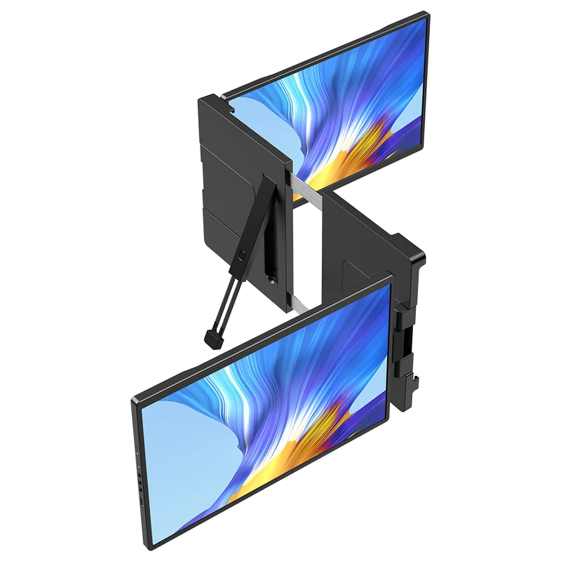 UStation Z 14 - Tri-Screen Laptop Monitor Extender Dreifach-Display Tragbare Workstation