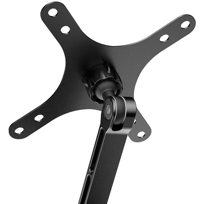 UStand - VESA Halterung Monitor Stand Höhenverstellbar, Multi Winkel Halterung für 12"-19"