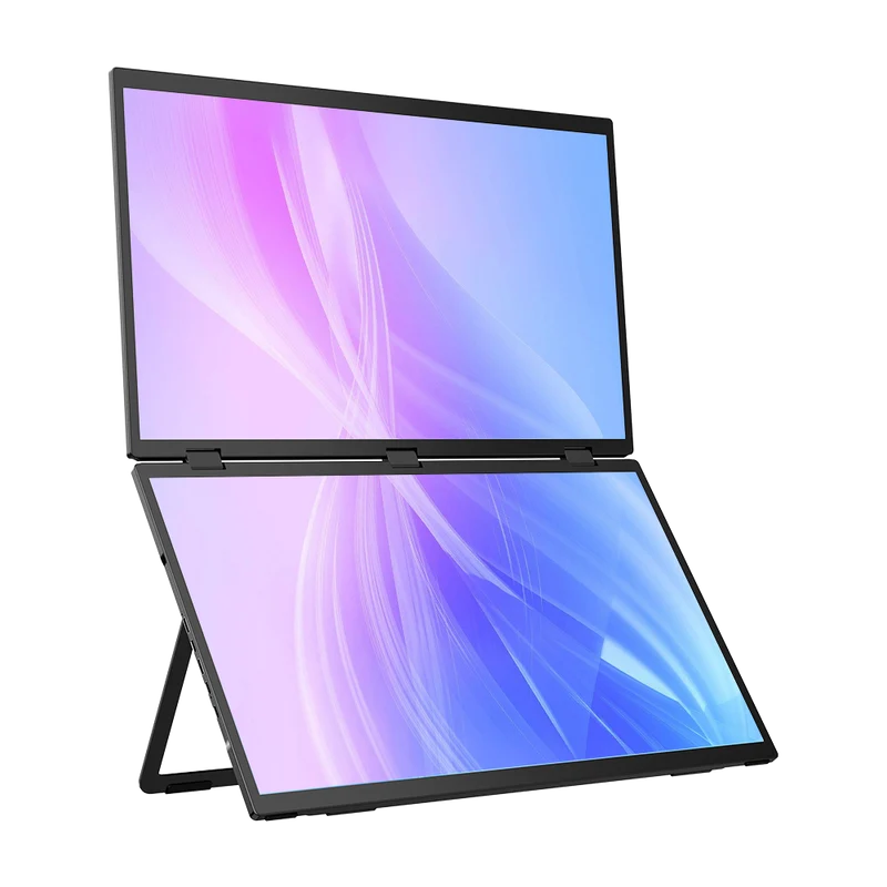 Delta Max Touch - Stacked Monitor Laptop Dual Screen Folding 18 Zoll