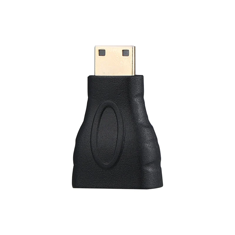 UCable - Mini HDMI Male to HDMI Female Adapter 4K Connector Compatible for Laptops, Monitors
