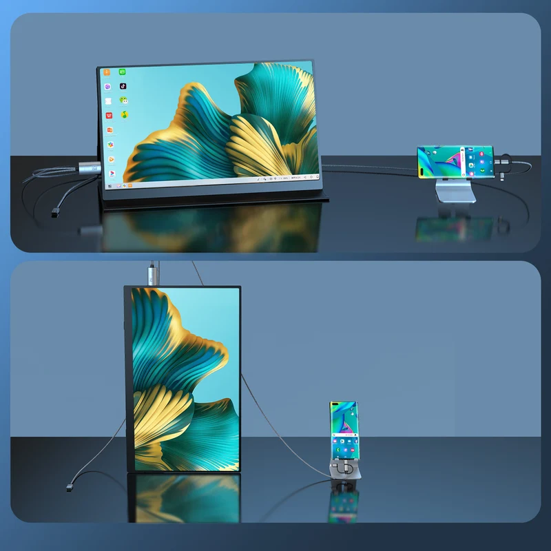 UCable - HDMI to Lightning Cable 3 in 1 Screen Mirroring Adapter Horizontal & Vertical