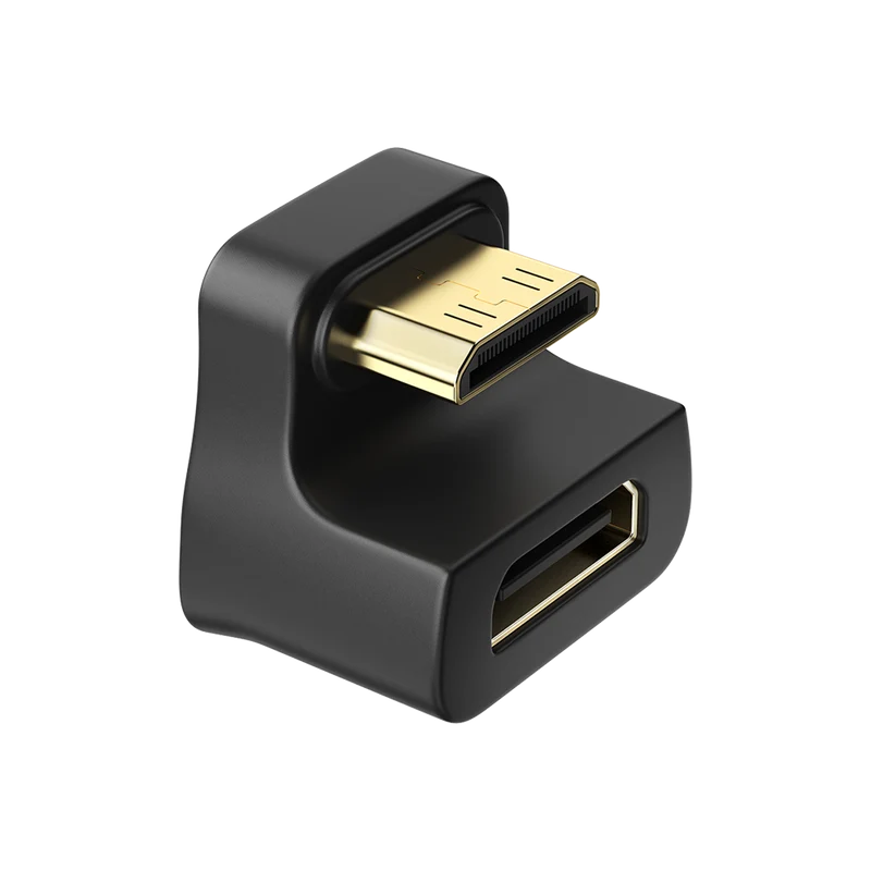 UAdapter - HDMI 2.1 Adapter 8K Mini HDMI Anschluss Buchse auf Stecker Kompatibel für Monitore