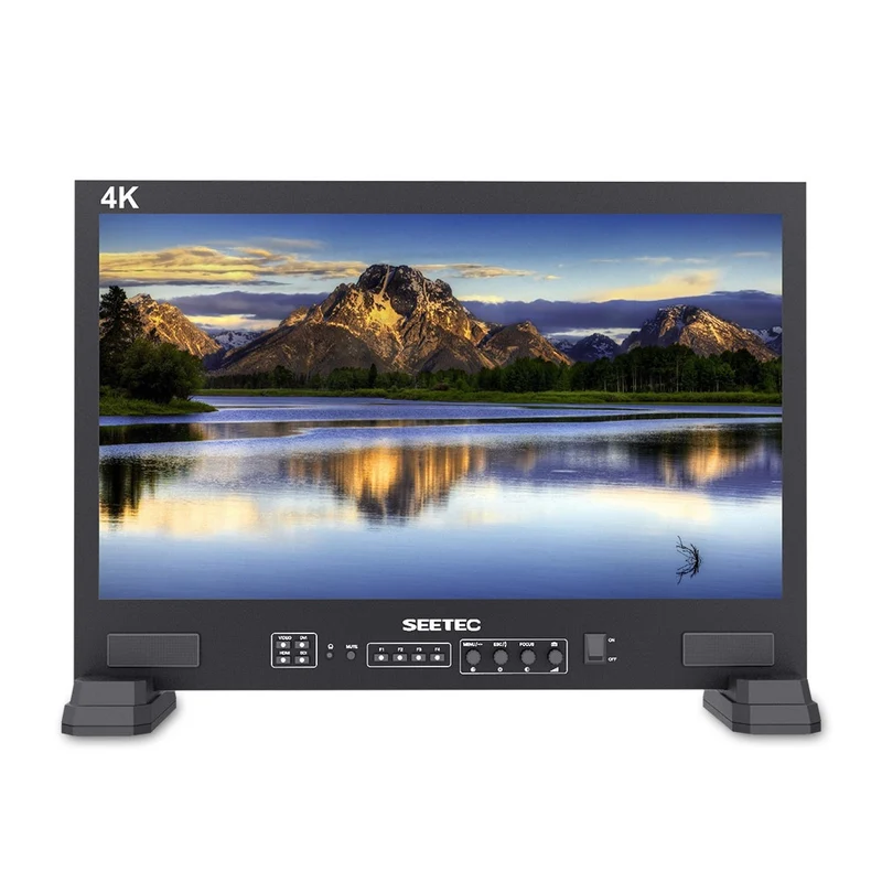 SEETEC FS215-S4K 17.3 Zoll 1920x1080 Broadcast Director Monitor UMD Text Tally Display SDI HDMI