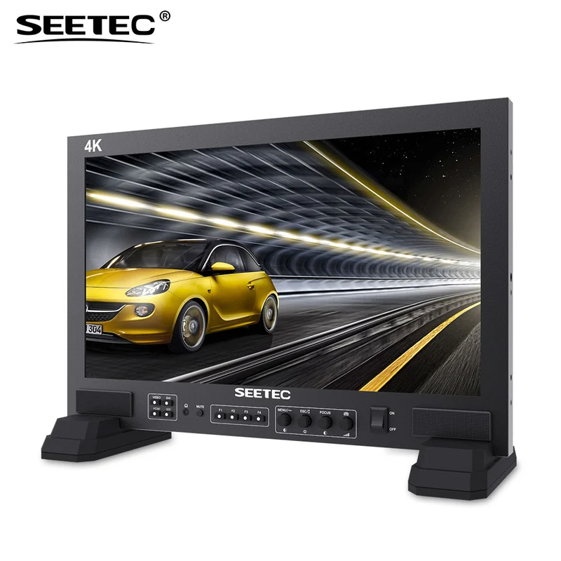 SEETEC FS173-S4K 17.3 Zoll 1920x1080 Broadcast Director Monitor UMD Text Tally Display SDI HDMI