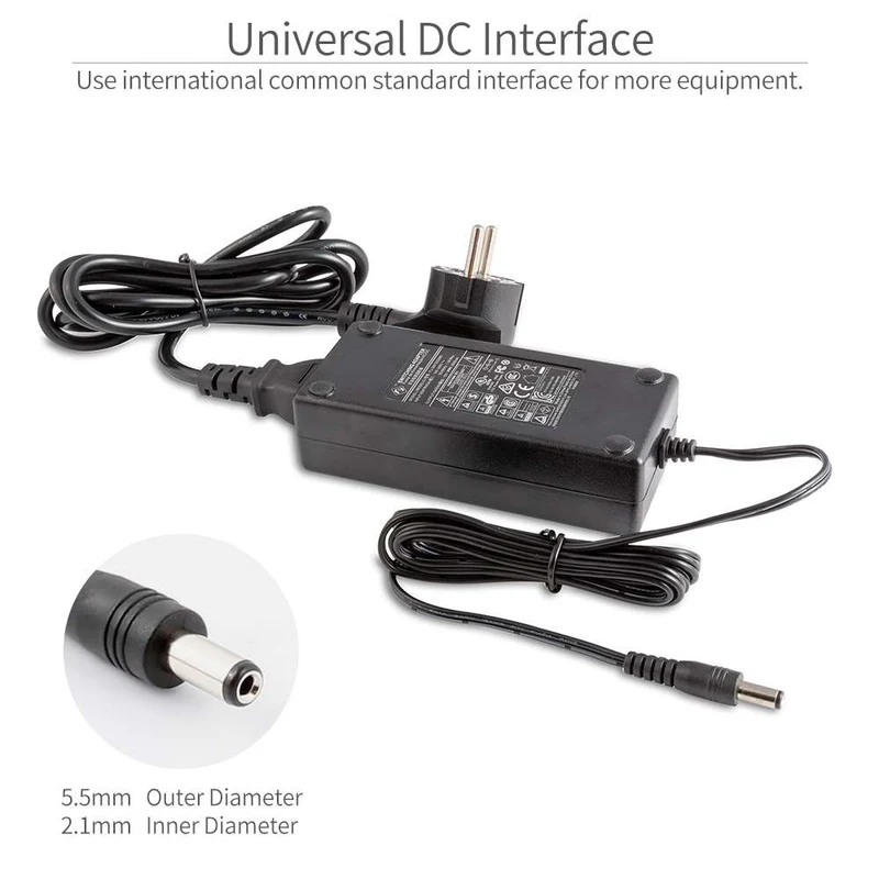 Feelworld DC 12V 3A-Netzteil für Feelworld FW279 FW279S Nur für europäische Norm