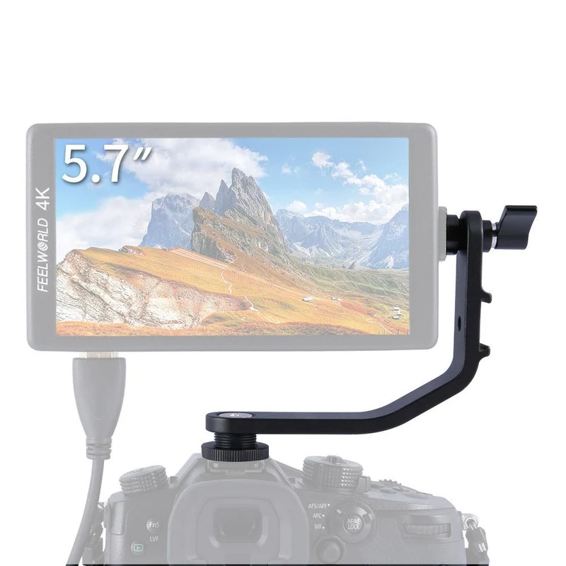Schwenkarm für FEELWORLD F5 F570 S55 FW568 5 Zoll 5.5 Zoll 5.7 Zoll 4K HDMI On Camera Field Monitor
