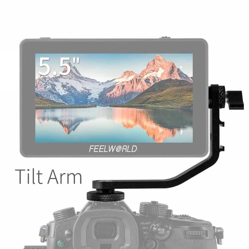 Schwenkarm für FEELWORLD F6 PLUS 5.5 Zoll 3D LUT Touchscreen Kamera Feldmonitor
