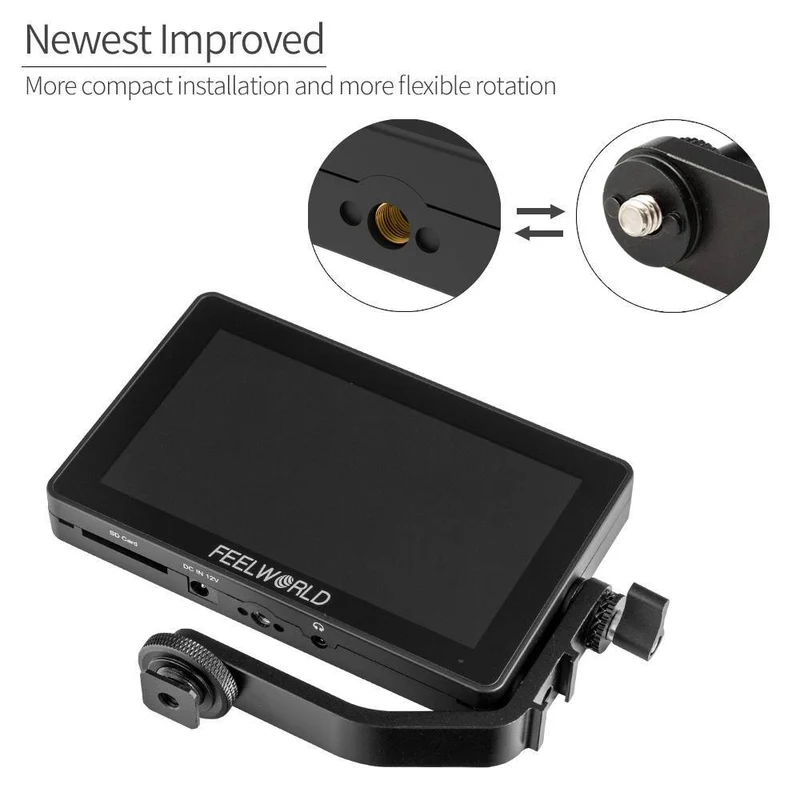 Schwenkarm für FEELWORLD F6 PLUS 5.5 Zoll 3D LUT Touchscreen Kamera Feldmonitor