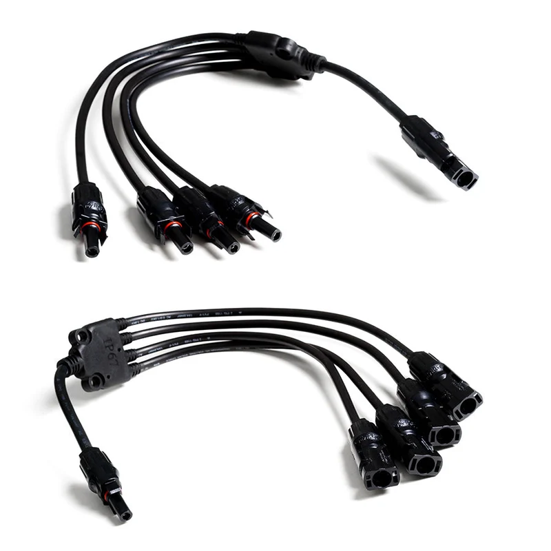 6mm² Anschluss Set IV - 4 Module parallel 10 Meter (L)