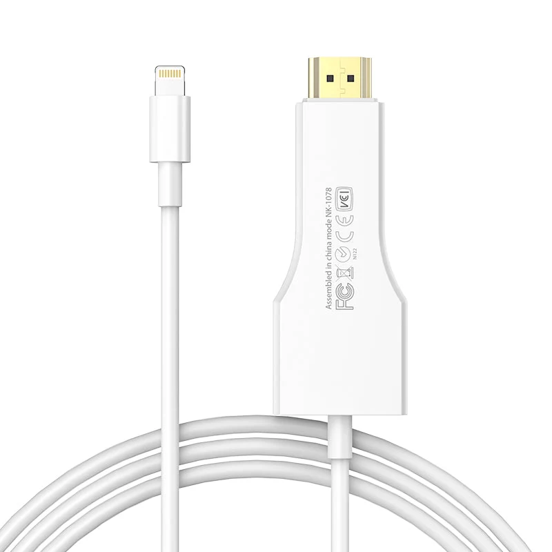 iPhone Lightning auf HDMI Kabel für TV Monitor Projektor