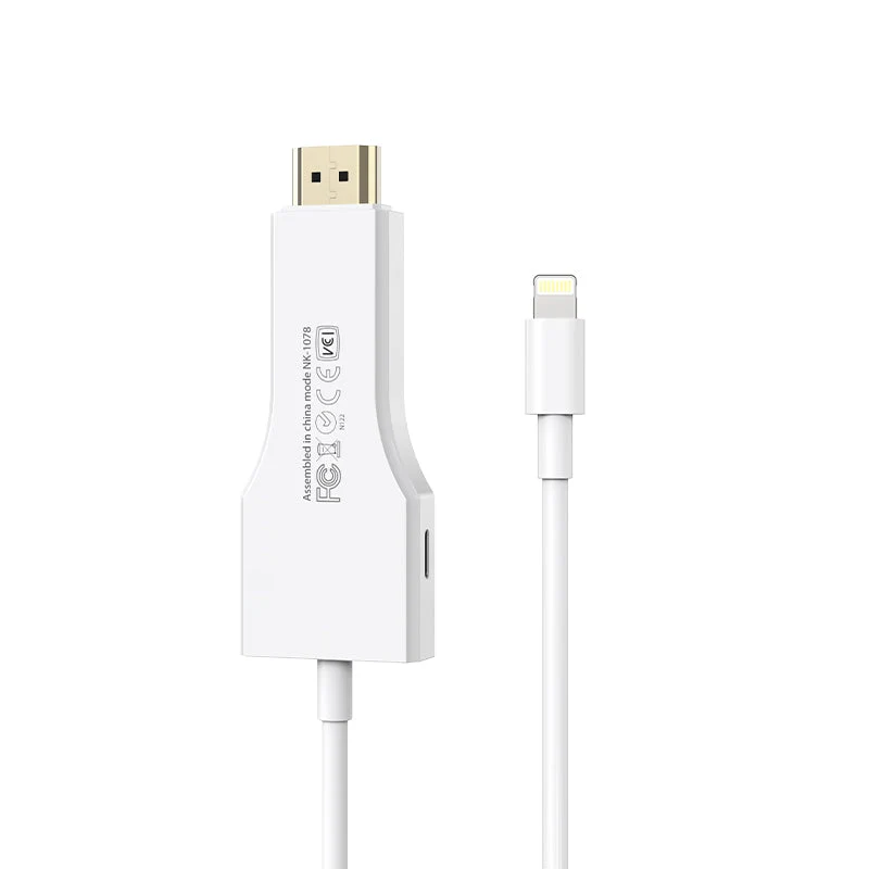 iPhone Lightning auf HDMI Kabel für TV Monitor Projektor